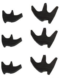 gioăng cửa nhôm Việt Pháp hệ 4400 4500 EPDM